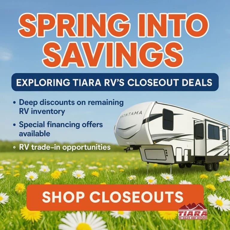 Spring into Savings: Exploring Tiara RV’s Best Discount RV Deals