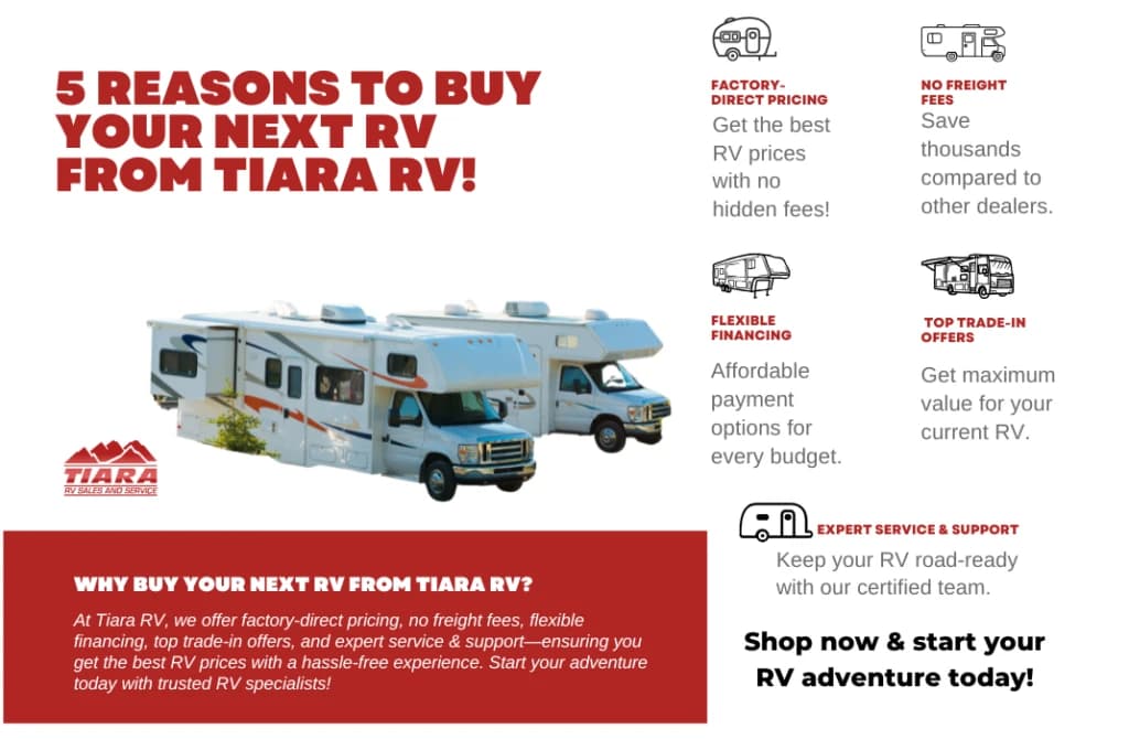 5 Reasons to Buy Your Next RV from Tiara RV