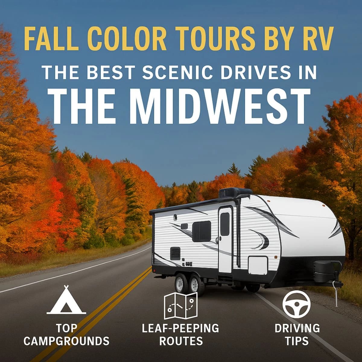 Fall Color Tours by RV: The Best Scenic Drives in the Midwest