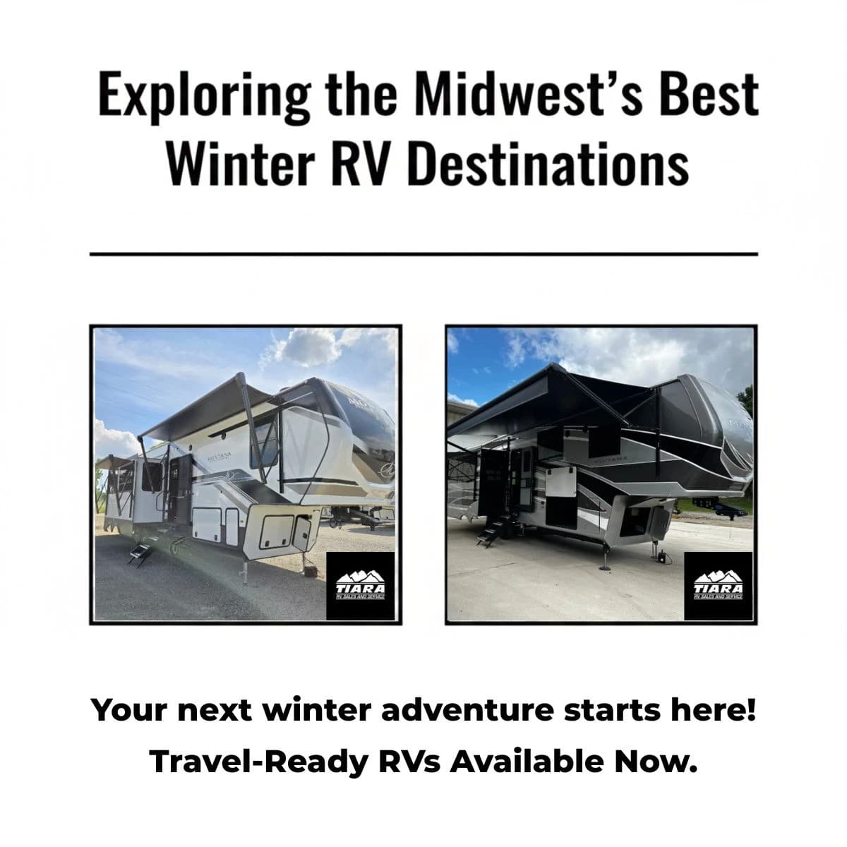 Midwest winter RV destinations