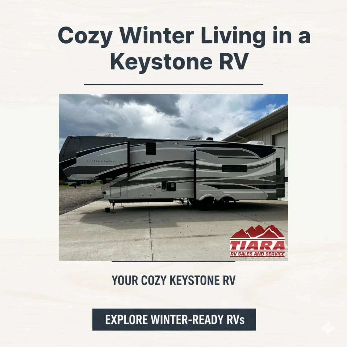 Cozy Winter Living in a Keystone RV